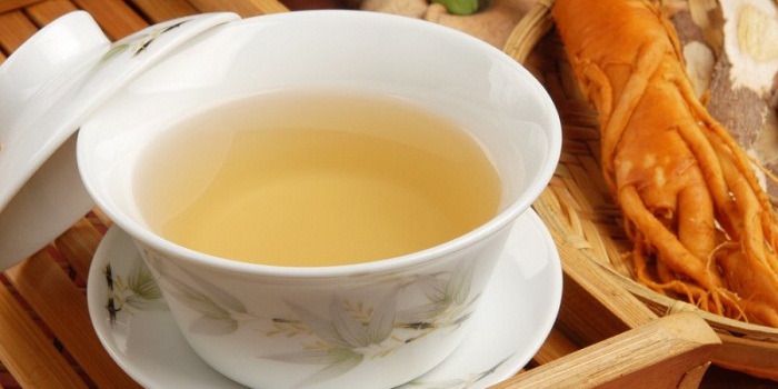 11 benefícios de saúde surpreendentes do chá do Ginseng